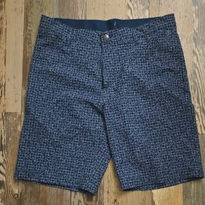 ADIDAS GOLF‎ Mens ABSTRACT SHAPES PRINT Shorts Crew Navy Size 30